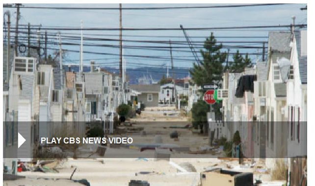 Long Beach Island after the Hurricane Sandy